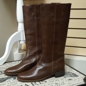 J. Crew leather riding boots